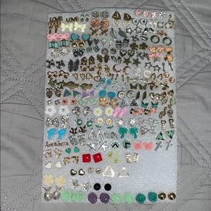 Claire’s stud earrings - assorted, 80+ pairs!